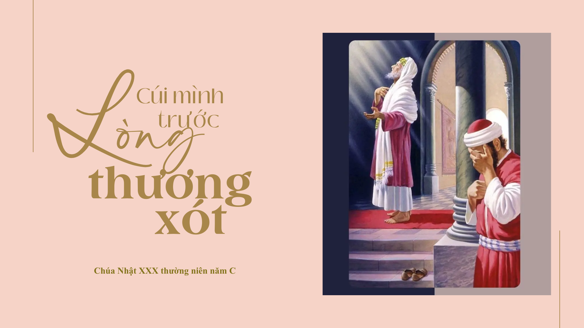 Cúi mình trước lòng thương xót